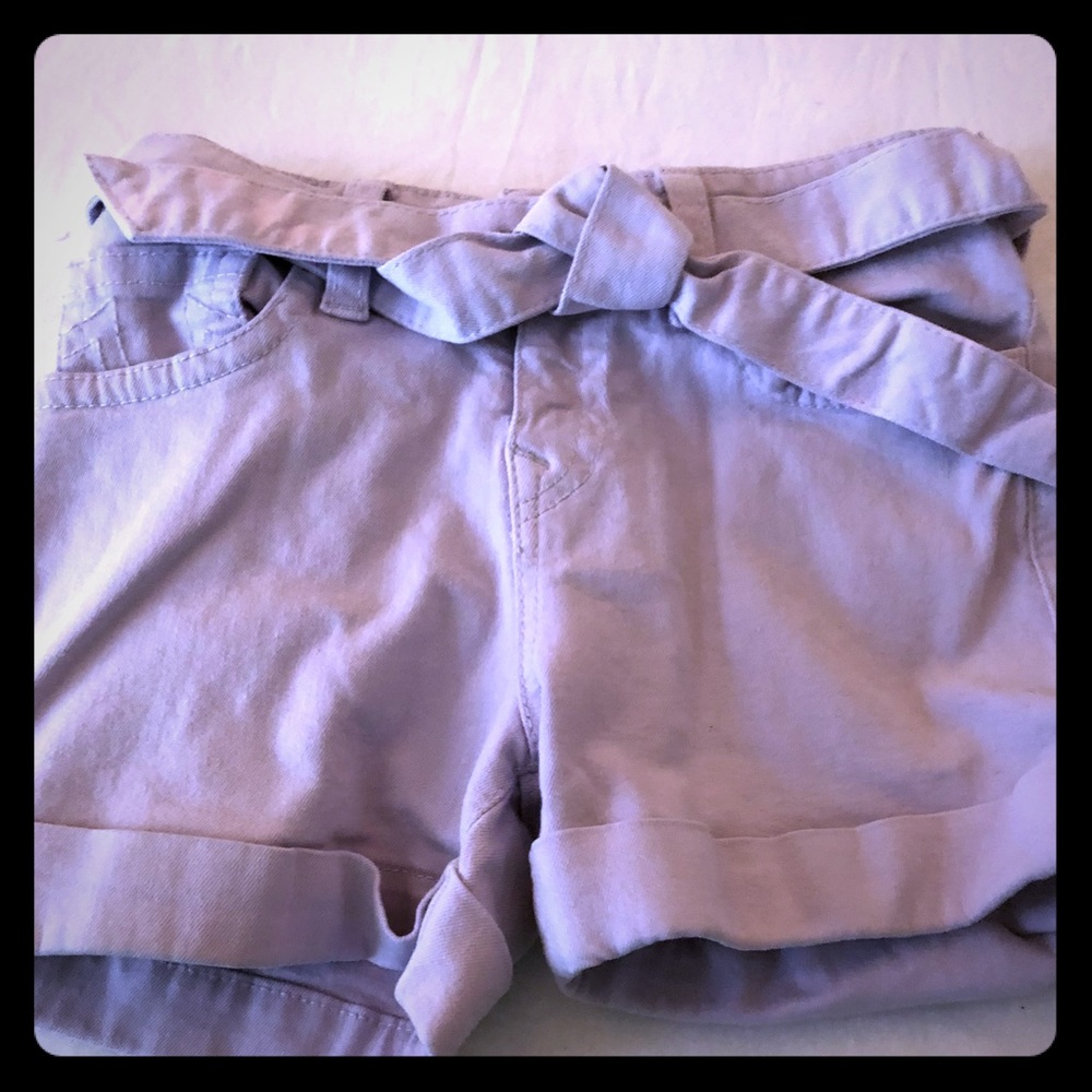 True Religion Heidi lilac shorts